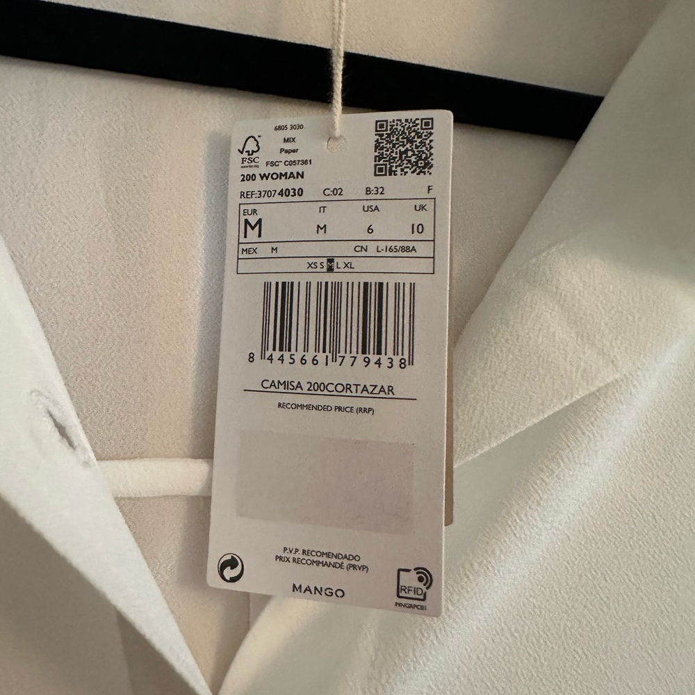 Mango button down blouse - Picture 5 of 6